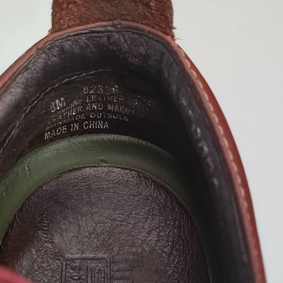 Timberland Oxford Split Toe Lace Up Brown Leather Comfort Shoes Men US 8M - Picture 8 of 10